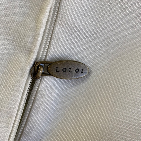 Loloi 22x22 Knit Down Filled Throw Pillow - Picture 6 of 6